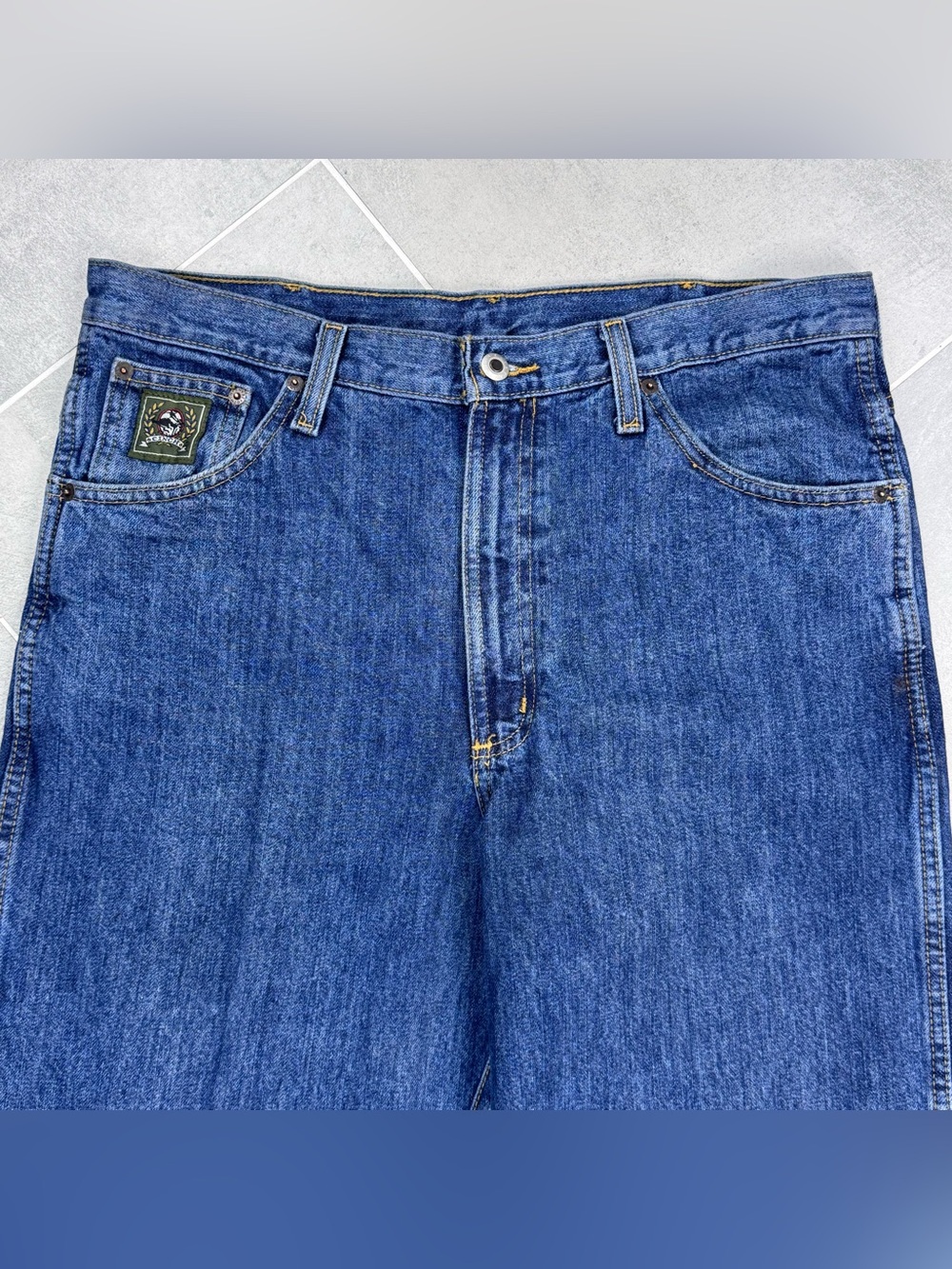 Cinch Green Label Jeans 34x32 Relaxed Taper Western Dark Wash